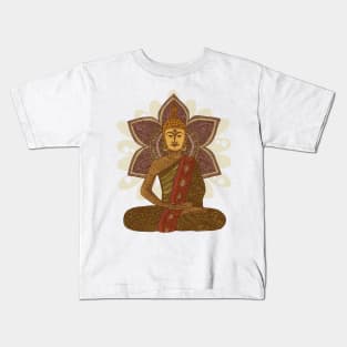 Sitting Buddha Kids T-Shirt